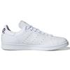 Adidas Originals Stan Smith Non-Slip Low-Top Sneakers Unisex Sneakers White Purple EF4298