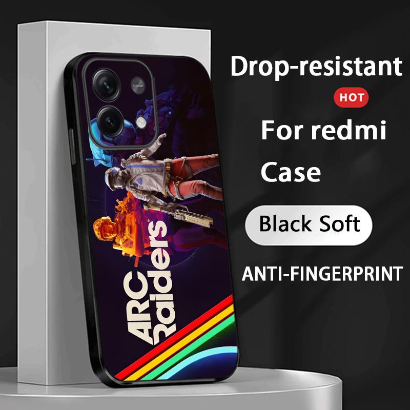 GAME ARC Raiders Phone Case For Redmi Note 14 13 12 11 Pro Plus S 5G 14C A3 Soft Black Phone Cover