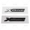 3D ABS Car XDrive SDrive Logo Emblem Badge Rear Boot Trunk Sticker Side Fender Decals For BMW 3 4 5 6 7 Series X1 X3 X5 X6  M3