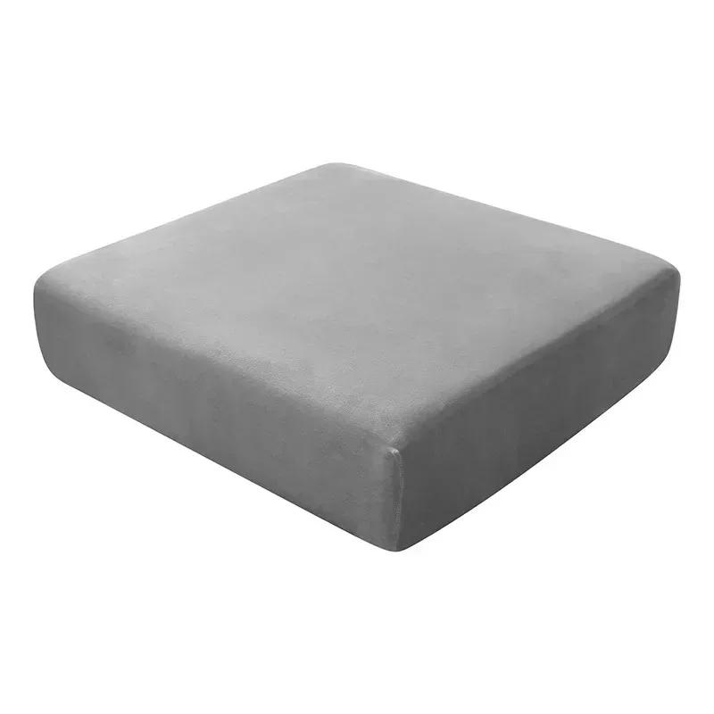 Elastic Velvet Sofa Seat Cushion Cover For Living Room Furniture Protector Removable L Shape Corner Armchair Sofa Covers