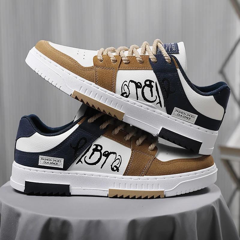 Men Skateboarding Shoes Comfortable Mens Walking Sneakers Casual Shoes Man Travel Shoes Tennis Zapatillas Para Hombres