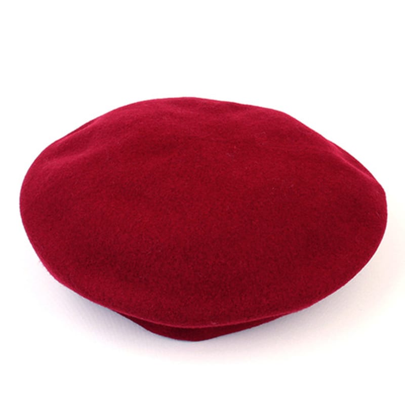 

Универсальная химия Шерстяной Красный Берет Оверсайз FREE