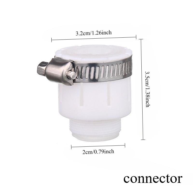 Extended faucet outlet anti-splash water-saving device, household kitchen extendable spray shower extension filter