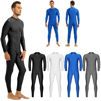Chlapecký pánský model s výstřihem na celé tělo Unitard Spandex Zentai Kostýmy Kostýmy Body