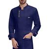 Unisex Strickjacke - Knopf Langarm Kochuniform