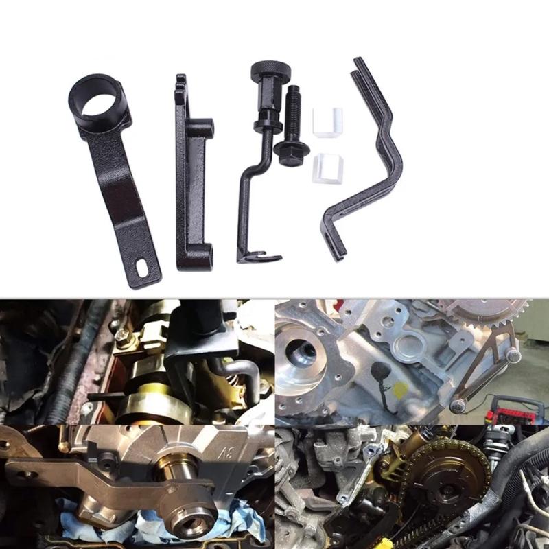 Spring Compressor Tool for 4.6L 5.4L 6.8L 3V Engines 6684 Crankshaft Positioning Tool Crankshaft Pulley Bolt