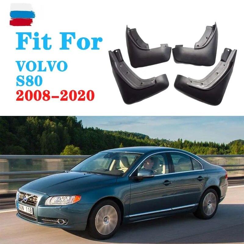 Für Volvo S80 Schmutzfänger Kotflügel für S80 Schmutzfänger Spritzschutz Kotflügel Autozubehör Vorne Hinten 4 Stk