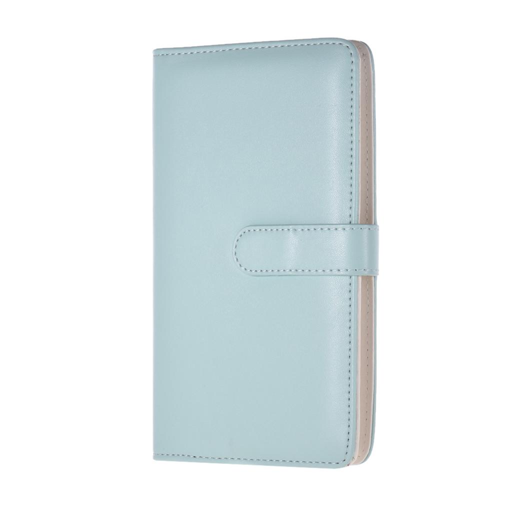 108 kapes Přenosné Mini Fotoalbum PU Kůže Foto Kniha Album s Magnetickým Uzávěrem pro Fujifilm Instax