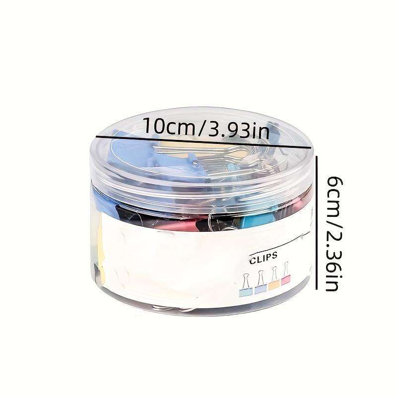 Colorful Long Tail Clips - 1 Box, Assorted Sizes for Office Organization, Paper & File Holding, Test Papers, and Drawing Boards