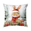 Christmas Style Small Animals Pillowcase Bedroom Sofa Cushion Cover 100% Polyester Living Room Cushion Pillowcase Home Decor