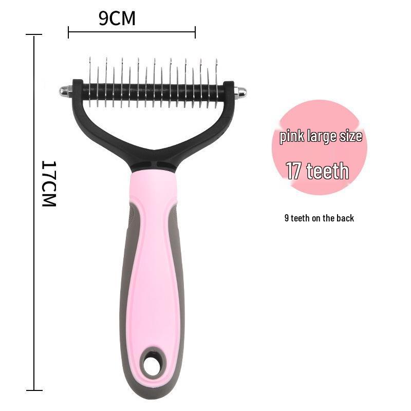 Pet Hair Removal Comb for Cats and Dogs