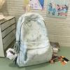 Print Casual Fashion Travel Nylon Backpack With Stitching Detail Teens For
