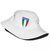 Woman Bucket Hats Italia Vocation Getaway Headwear Foldable Outdoor Sport Fishing Fisherman Hats Italy Italian Flag Bob Hat