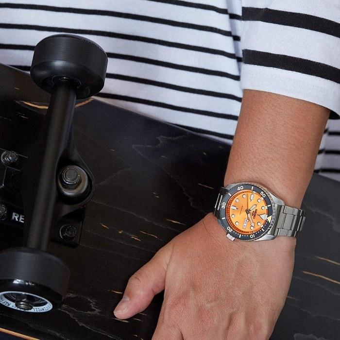 Seiko 5 Sports Automatic Mechanical Limited Edition Watch Men's Seiko Five Sports SRPD59 Orange - SRPD59