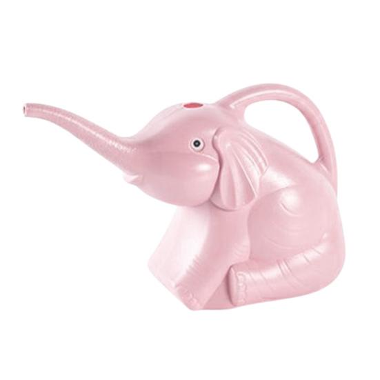 2L Vattningskanna Elefantform Stor Kapacitet Extra Lång Pip Enkel Konstruktion Barn Trädgårdsredskap Enkel Vattenkontroll Trädgård