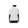 Jordan Solid Logo Crew Neck Knit Short Sleeve T-Shirt Men Tops White FN5982-100