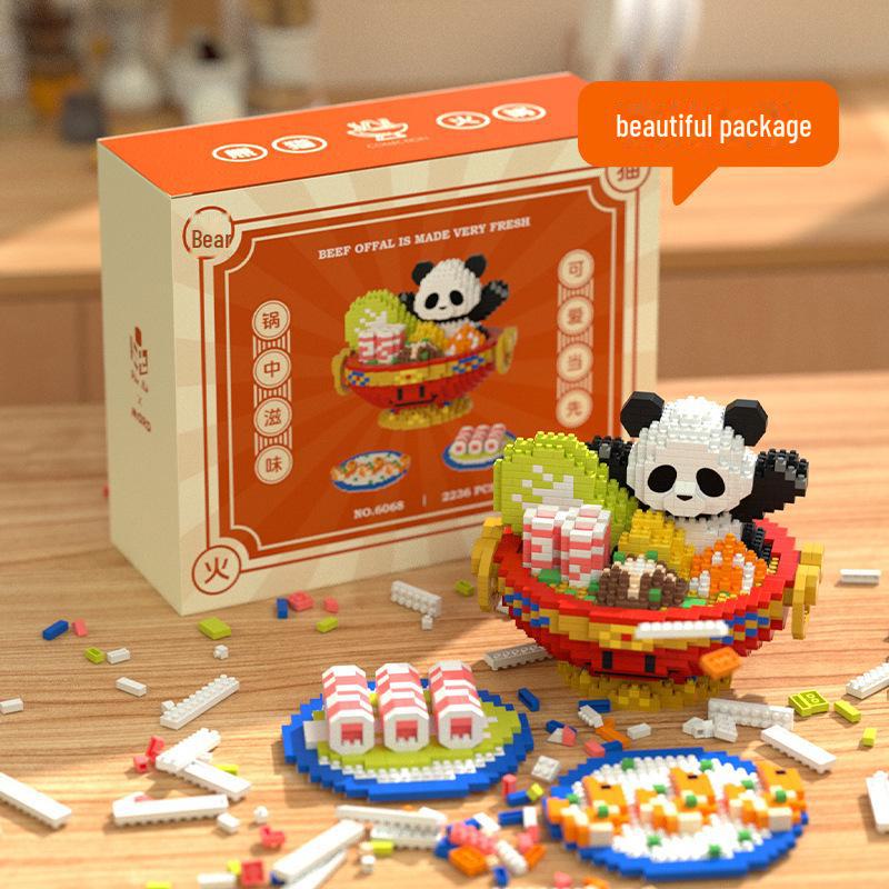 LD Educational Building Blocks Stress Relief Toys - Trendy, Exquisite Desktop Ornaments for Boys and Girls