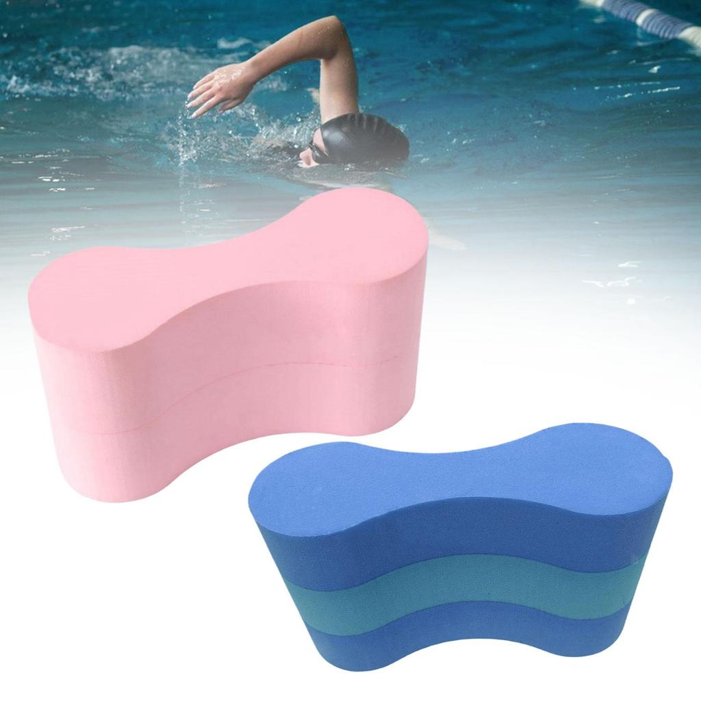 EVA Pull Buoy Leg Float, Pool Training Aid, Legs and Hips Support for Adults, Kids, Beginners, for Swimming Stroke