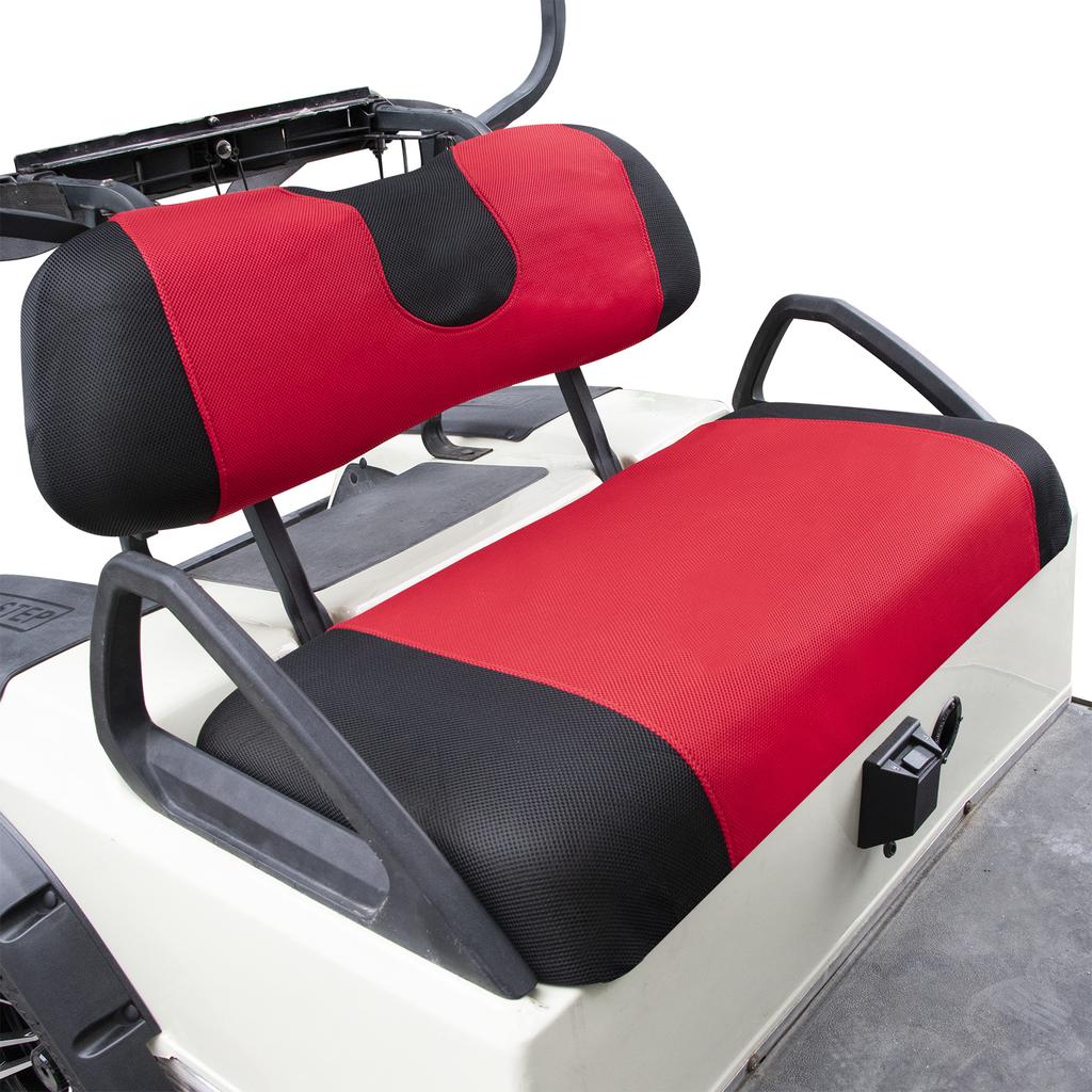 Coprisedile in Tessuto a Rete di Poliestere Lavabile a Caldo, Design alla Moda, per Golf Cart Club Car DS & EZGO TXT