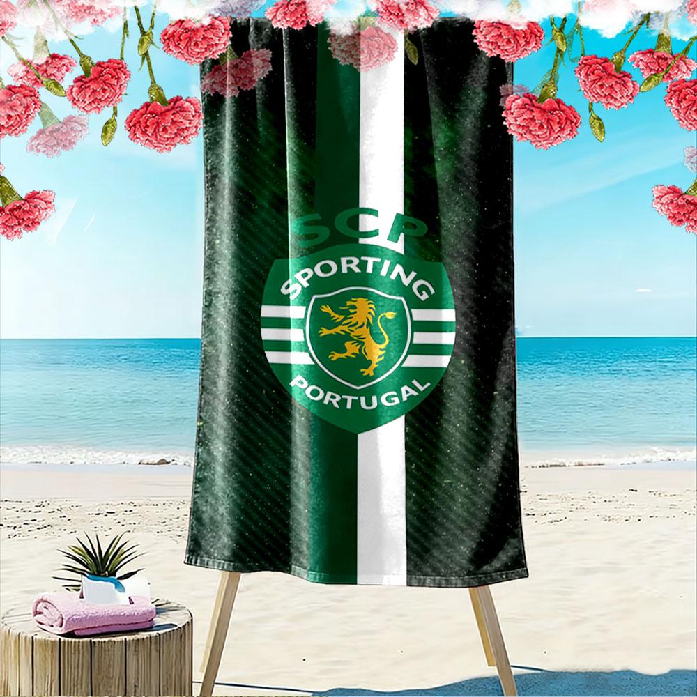 Sporting Portugal Logo Towel A must-have beach towel for beach travel