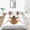 Insect Series Quilt Cover Pillowcase Two Or Three-Piece Set 3D Digital Printing Polyester