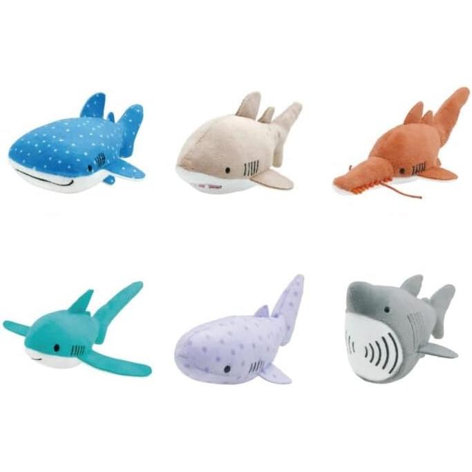 Kota Shark Plush Toy 2 [Set of 6 types (full complete)] Gacha