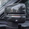 Car Rearview Mirror Cover Trim Frame For HAVAL H9 MKII 2024 2025 Accessories Rear View Mirror Rain Eyebrow Auto Part Style
