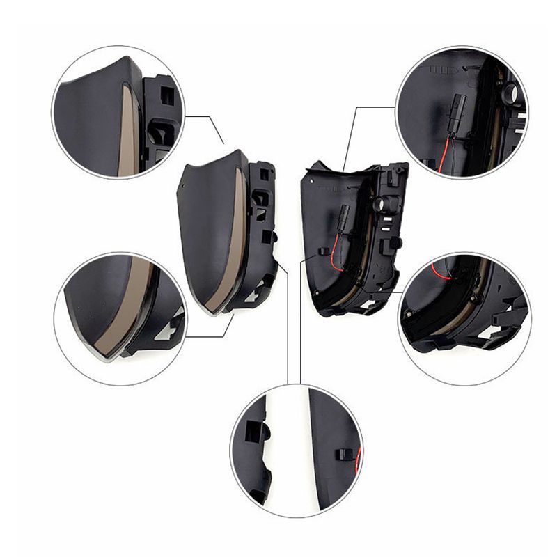 For Toyota Camry XV70 C-HR CHR Prius XW50 PHV Dynamic LED Turn Signal Light Side Mirror Sequential Parking Puddle Lamp Blinker