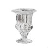 Clear Glass Vase for Flower Display On Coffee Table And Bookshelf