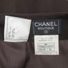 CHANEL CC Logos Button Skirt Women's Brown Size 36 P08800 skirt 36 BrownUsed