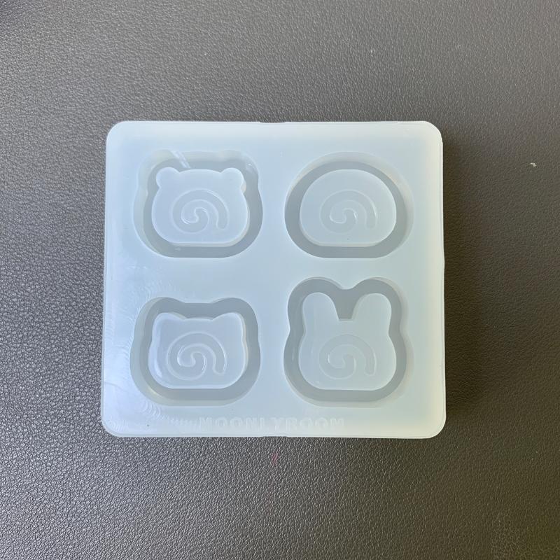 Vielseitiges Zubehör Herstellungsform Robustes DIY Schmuckanhänger Silikonformen für Halsketten Ohrring Designs Projekte