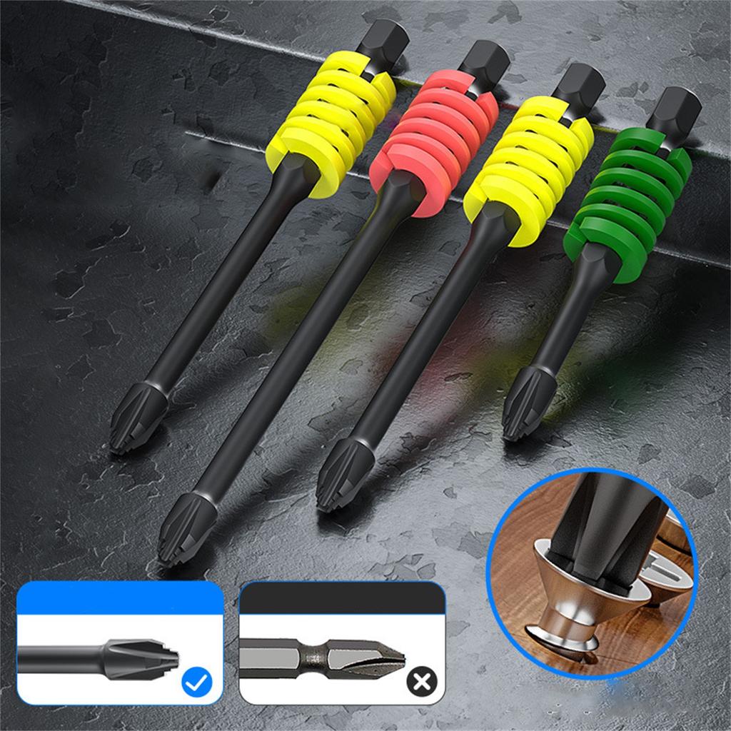 Cross Screwdriver Head Strong Magnetic Spring Super Hard Impact Electric Screwdriver