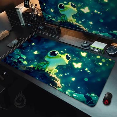 Mysterious Frog Mouse Pad Large Computer Office Game Table Mats Rubber Antislip Xxl Mouse Mat Hdp Long Desk Pads Extended Pad