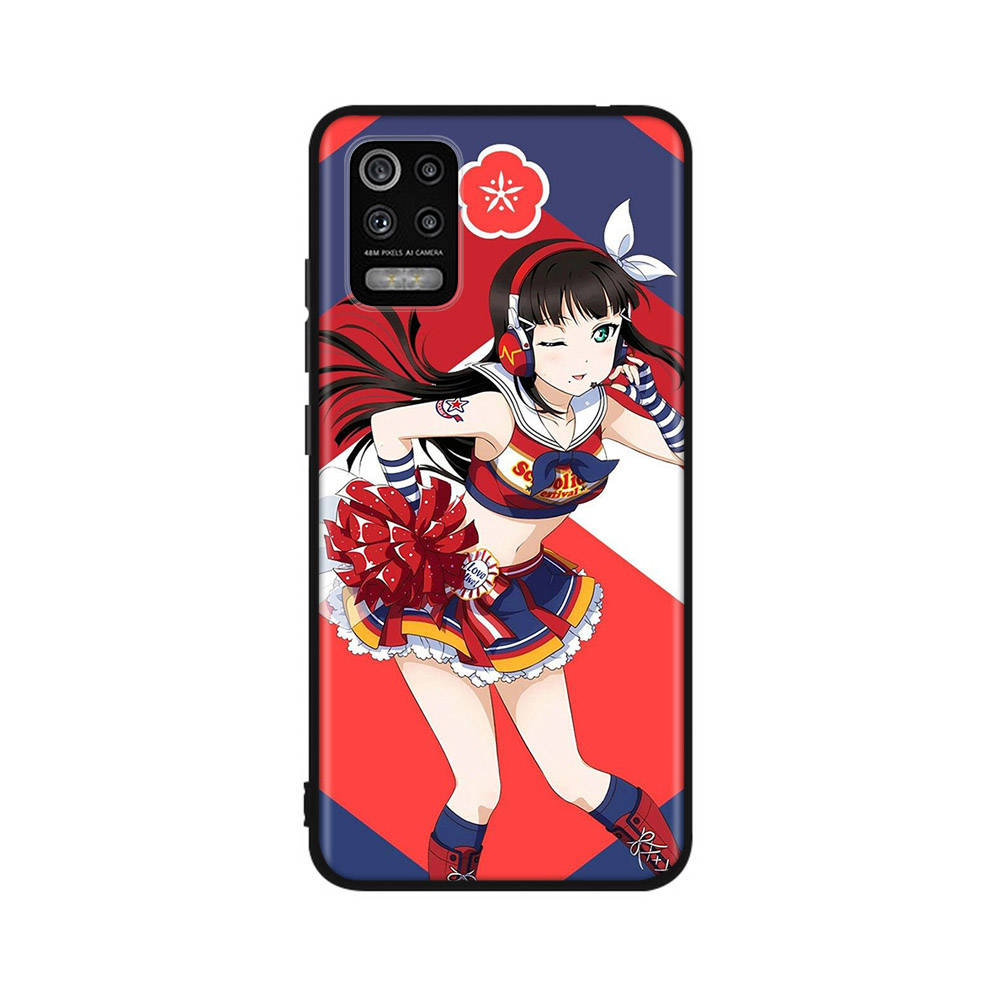 DT27 Dia Kurosawa Case for Samsung A04 A14 A23 A34 A54 M23 M33 M52 M53 Realme 10 9 C30S C35 C55 VIVO Y02S Y21 Y33S Y51 X80 Pro Clear Cover