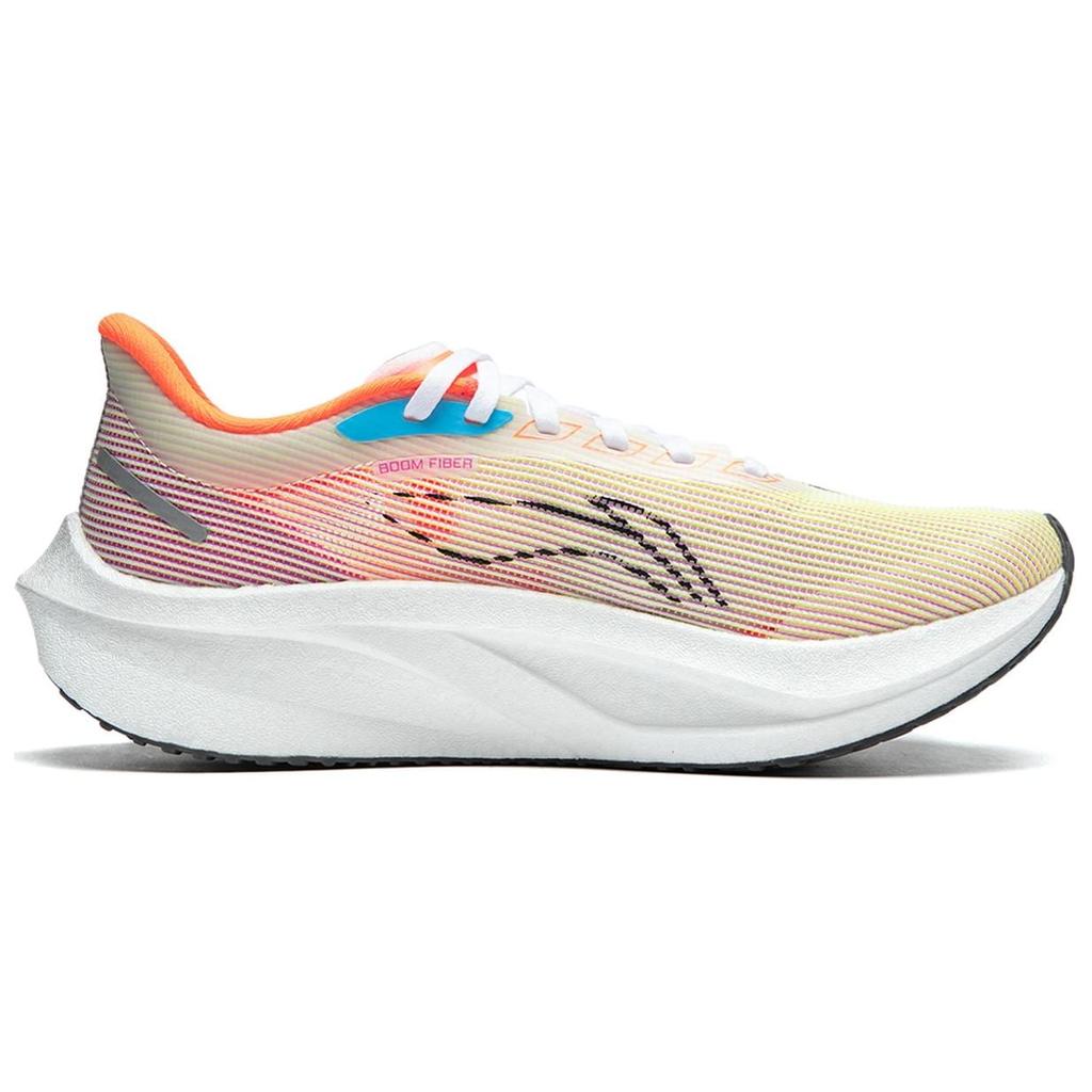 Li Ning Feidian 4 Challenger Running Shoes Women's Low Top Orange ARMU006-15