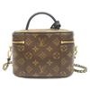 LOUIS VUITTON 20 years M45165 Monogram Reverse Vanity NV PM Shoulder bag Brown / BlackUsed