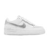 Wmns Air Force 1 Shadow 'White Metallic Silver'
