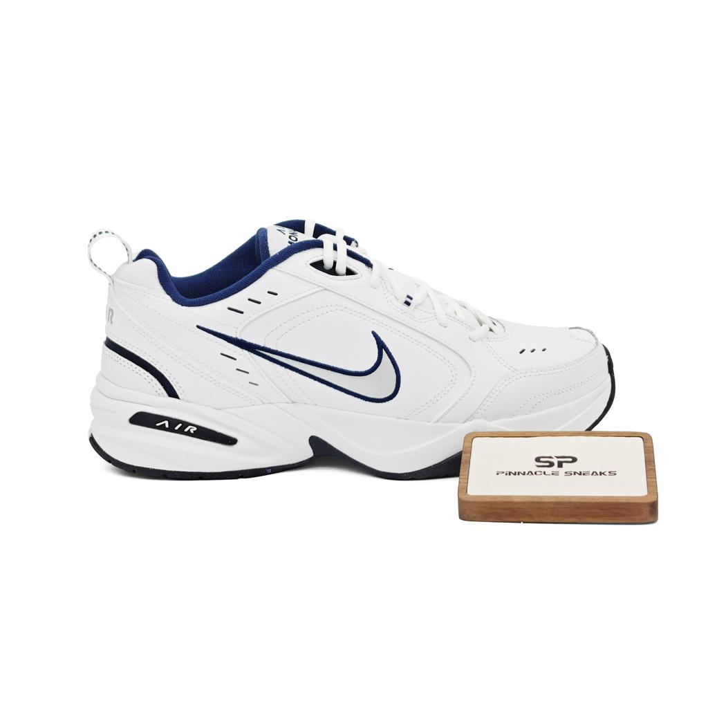 Nike Air Monarch IV White Navy Men Sneakers 415445-102
