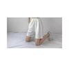 Lockere, gerade Sport-Waffel-Shorts mit mittlerem Bein, Sommer-Hottie, hoch taillierte, lässige Viertelhose mit weitem Bein