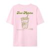 Retro Aesthetic Milkshake T-shirt for Men and Women Milkshake Enthusiasts T-shirt Pattern Cotton T-shirt Suitable for Both Men and Women