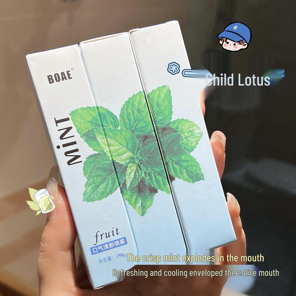 Compact Fresh Breath Oral Spray - Eliminates Odor and Refreshes Breath