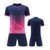 Voetbaltenue maatwerk Voetbaltrainingsshirt Groene kleding Volwassenen en Kinderen Voetbalkleding tenues Sets Korte Mouw
