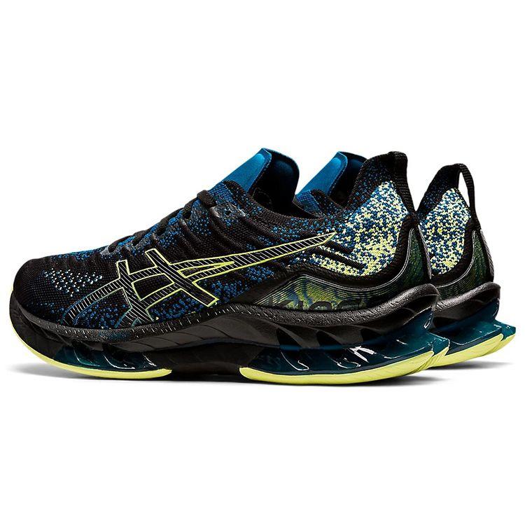 Asics Kinsei Blast Black Glow Yellow Men Sneakers 1011B203-004