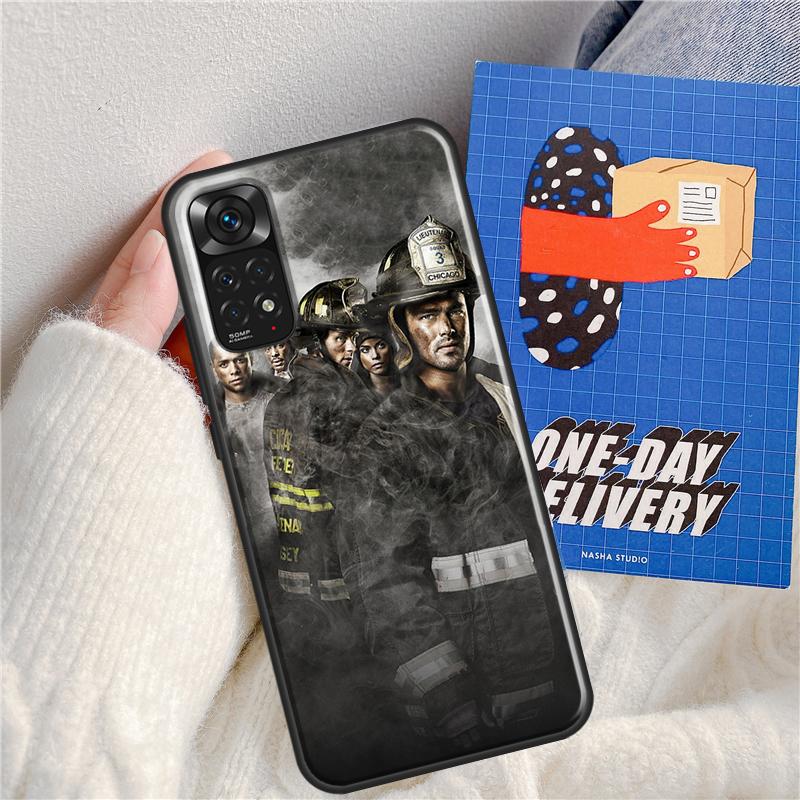 Chicago Fire TV Show Case For Xiaomi Redmi Note 8 9 10 11 12 Pro 8T 9S 10S 11S 12S Redmi 10C 12C 9C 10A Coque