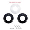 316 Stainless Steel Thru Hull Exhaust Skin 24mm Tube Pipe Socket Hardware for   heaters Exhaust Pipe