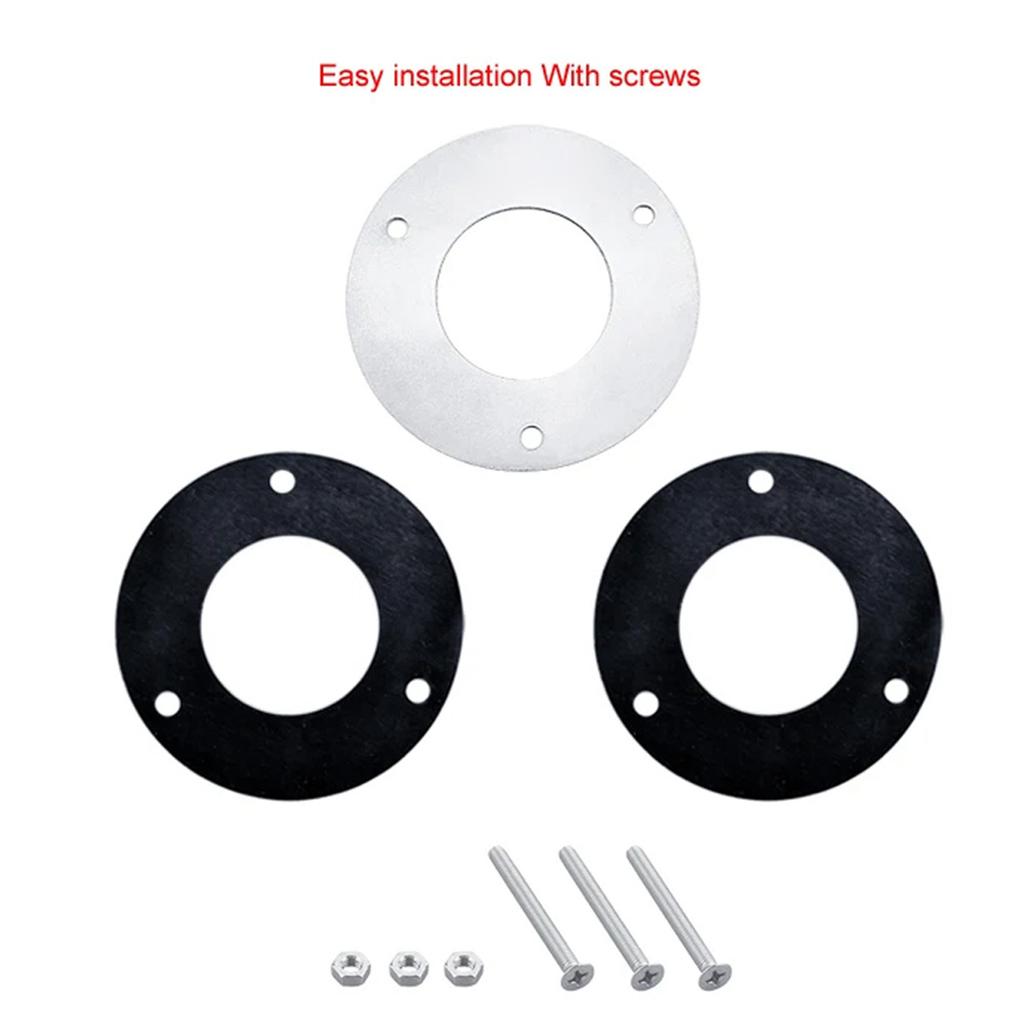 316 Stainless Steel Thru Hull Exhaust Skin 24mm Tube Pipe Socket Hardware for heaters Exhaust Pipe