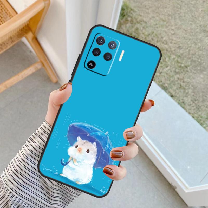

Rabbit mouse Hamster Case For Oppo A18 A78 A98 A38 A58 A60 A80 A40 A96 A76 A16 A94 A74 A54 A15 A17 A57 A77 A5 Pro OPPO A76