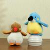Internet Celebrity Penguin Parrot Chicken Plush Toy Bag Pendant - Cute School Bag Plush Doll Birthday Gift