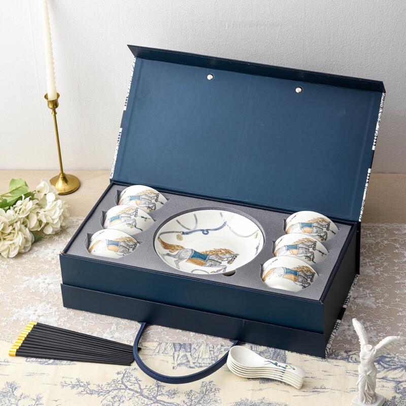 Aiqiyi A1 Instant Success Ceramic Dinnerware Set, 19-Piece 05