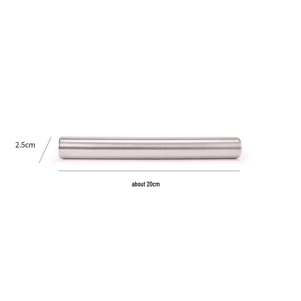 Non-Stick 304 Stainless Steel Double-Ended Rolling Pin